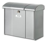 BURG WÄCHTER Briefkasten Olymp 916 910 silber
