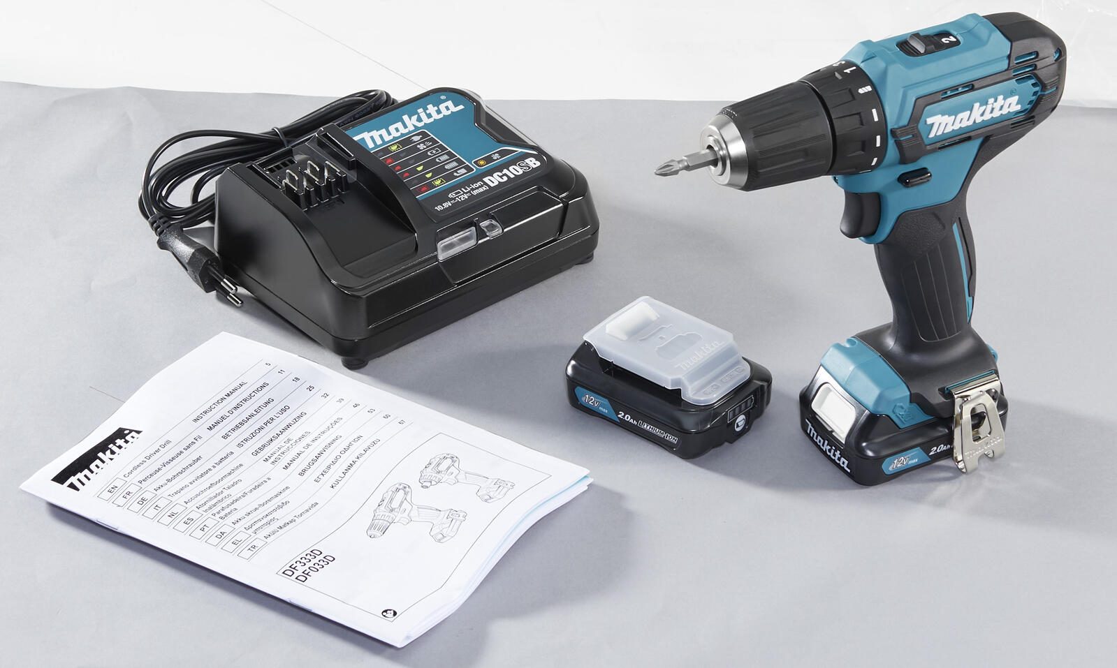 makita Akku-Bohrschrauber-Set DF333DSAE