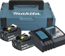 Power Source Kit 2x Akku BL1830B 18V 3,0 Ah, Schnellladegerät DC18RC, MAKPAC Gr.