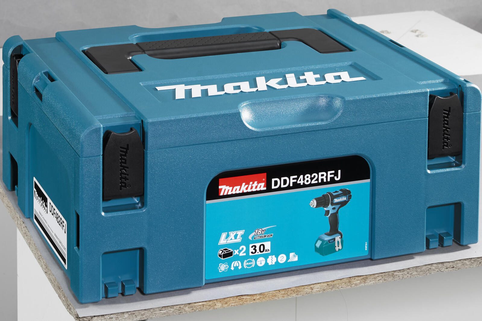 makita Akku-Bohrschrauber-Set DDF482RFJ