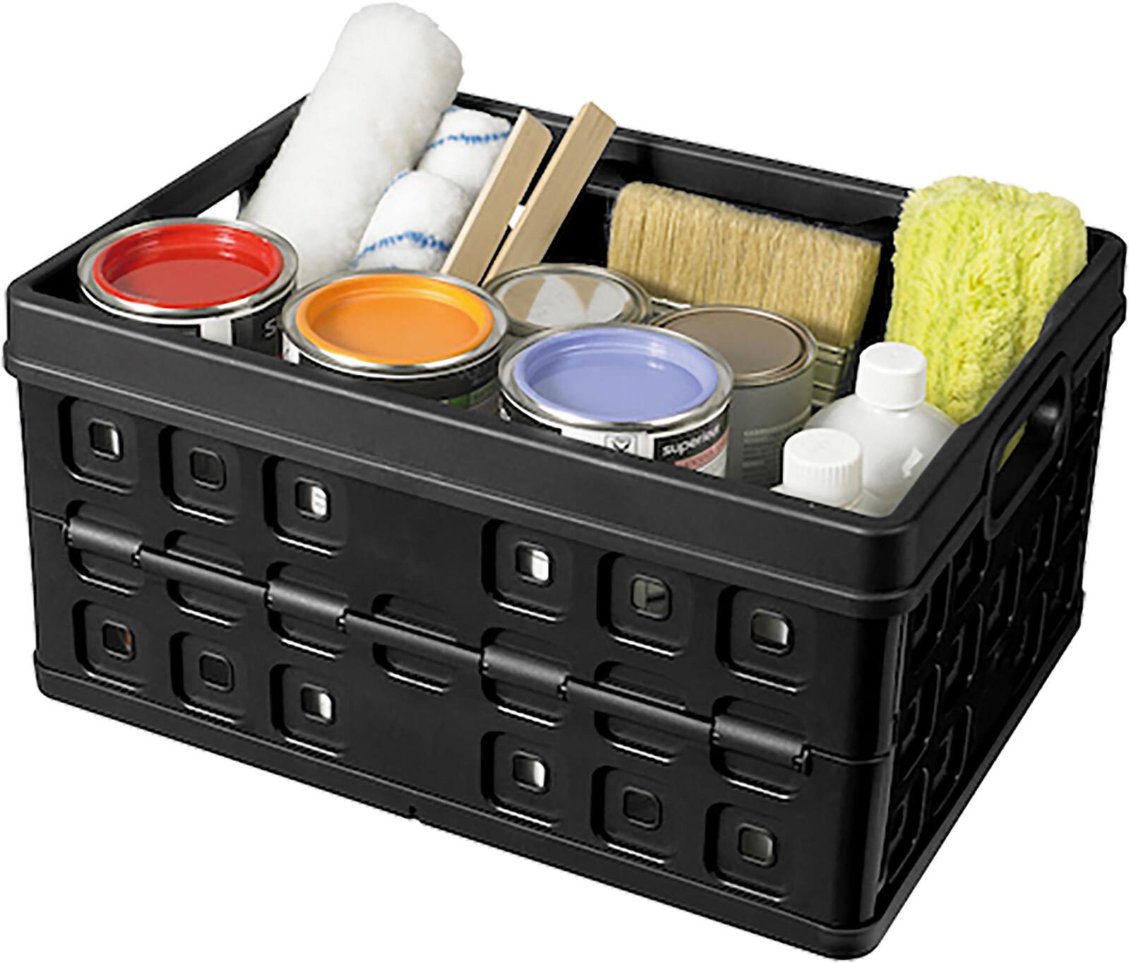 helit Klappbox the flap-line 46,0 l - 38,0 x 54,0 x 26,5 cm schwarz