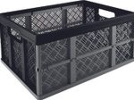 helit Klappbox the flap-line 32,0 l - 35,0 x 47,5 x 22,7 cm anthrazit/schwarz