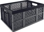 helit Klappbox the flap-line 32,0 l - 35,0 x 47,5 x 22,7 cm anthrazit/schwarz