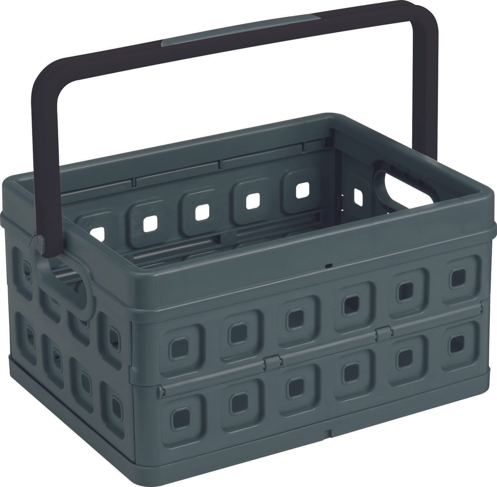 helit Klappbox the flap-line 24,0 l - 44,0 x 31,5 x 21,0 cm anthrazit