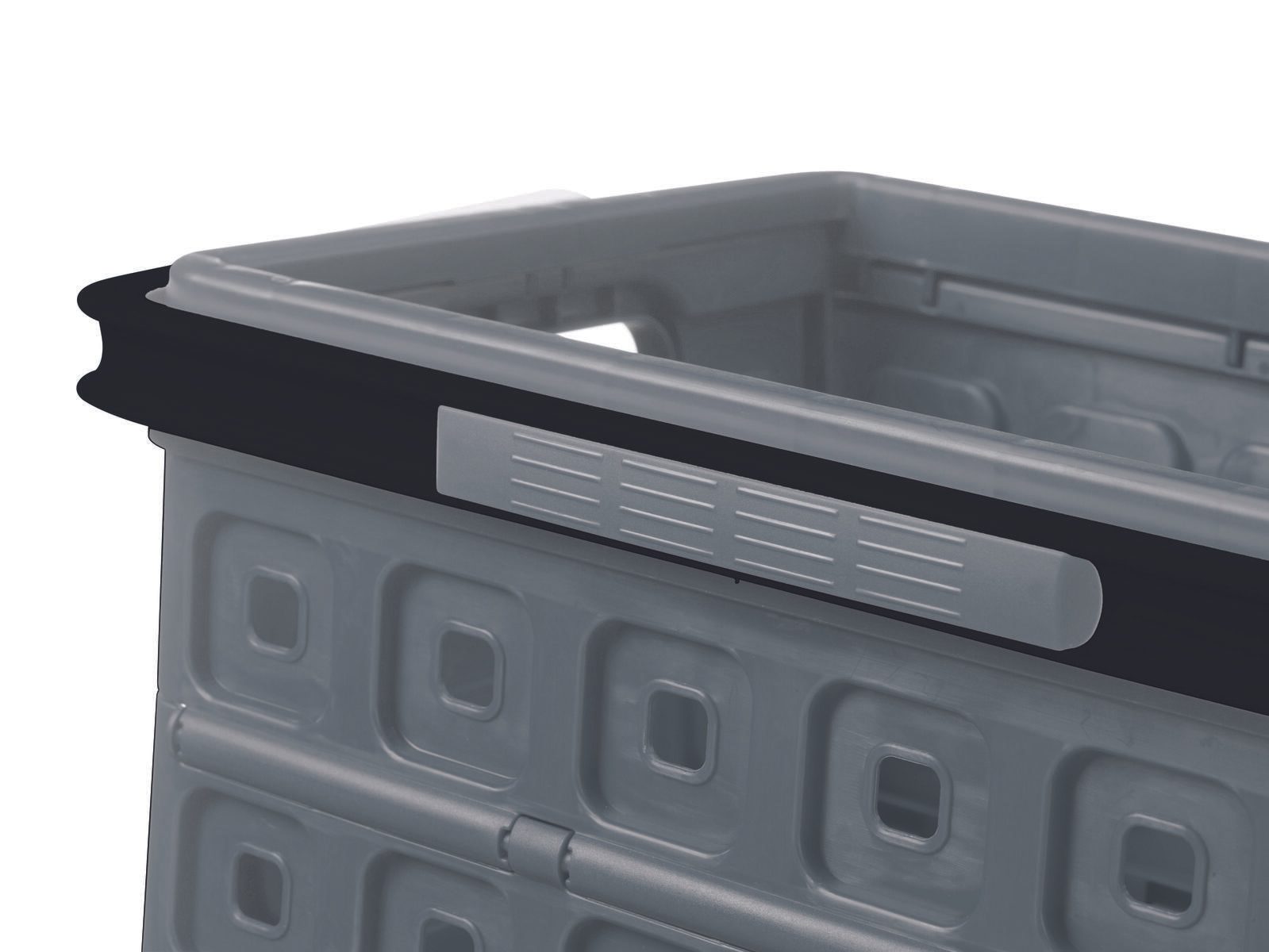 helit Klappbox the flap-line 24,0 l - 44,0 x 31,5 x 21,0 cm anthrazit