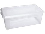 flink & sauber Aufbewahrungsbox 5,0 l - 33,5 x 19,0 x 11,0 cm transparent