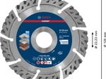BOSCH Diamant-Trennscheibe EXPERT Best for Universal