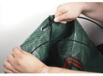 Gartenabfallsack 180,0 l grün