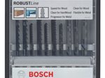 BOSCH Robust Line Wood and Metal Stichsägeblätter-Set 10-teilig