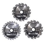 makita B-33897 Kreissägeblätter-Set 3-teilig