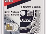 makita B-33897 Kreissägeblätter-Set 3-teilig