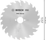 BOSCH Optiline Wood Kreissägeblatt 1 St.