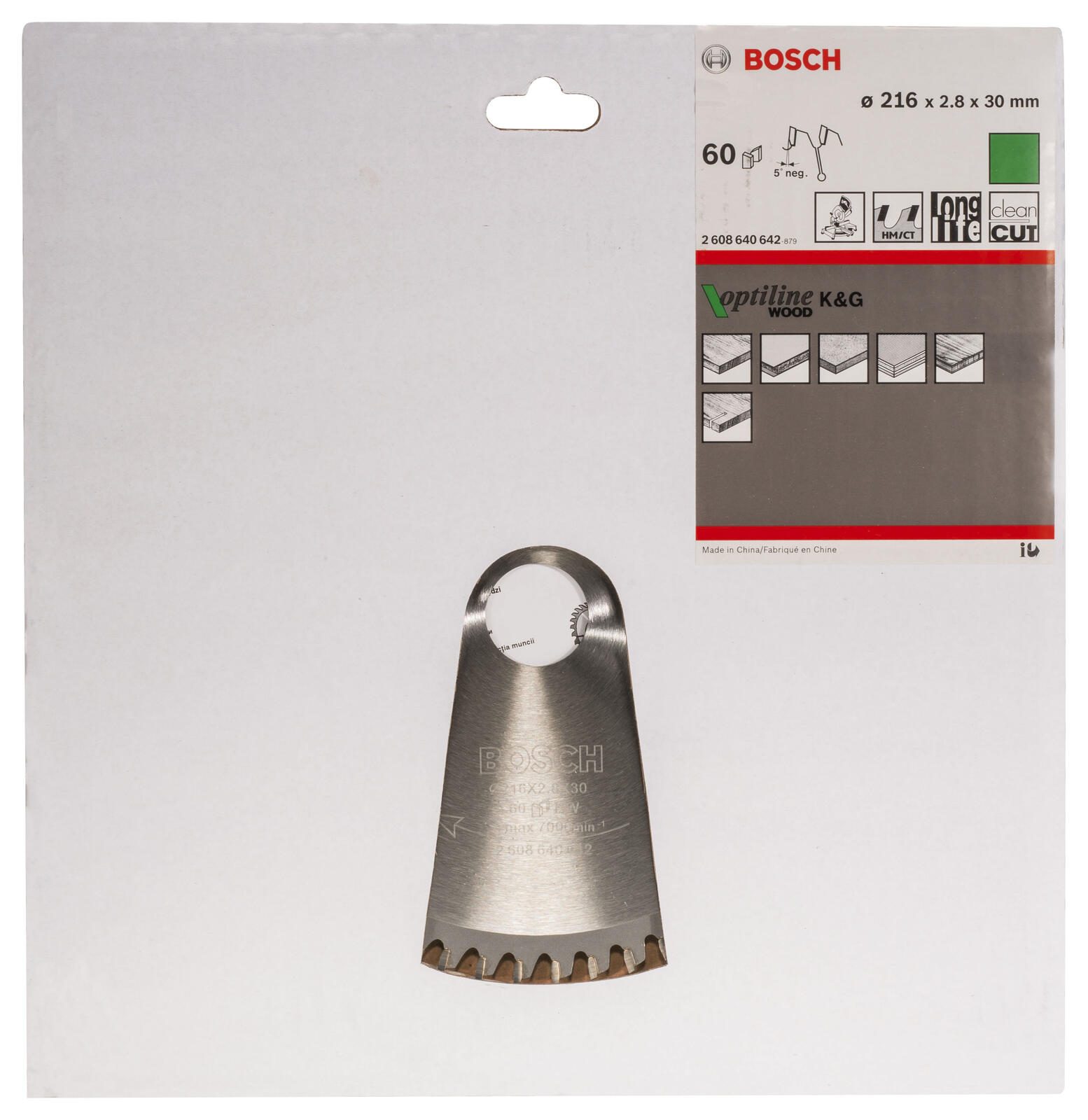 BOSCH Optiline Wood Kreissägeblatt 1 St.