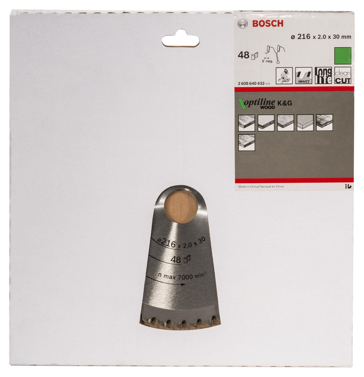 BOSCH Optiline Wood Kreissägeblatt 1 St.