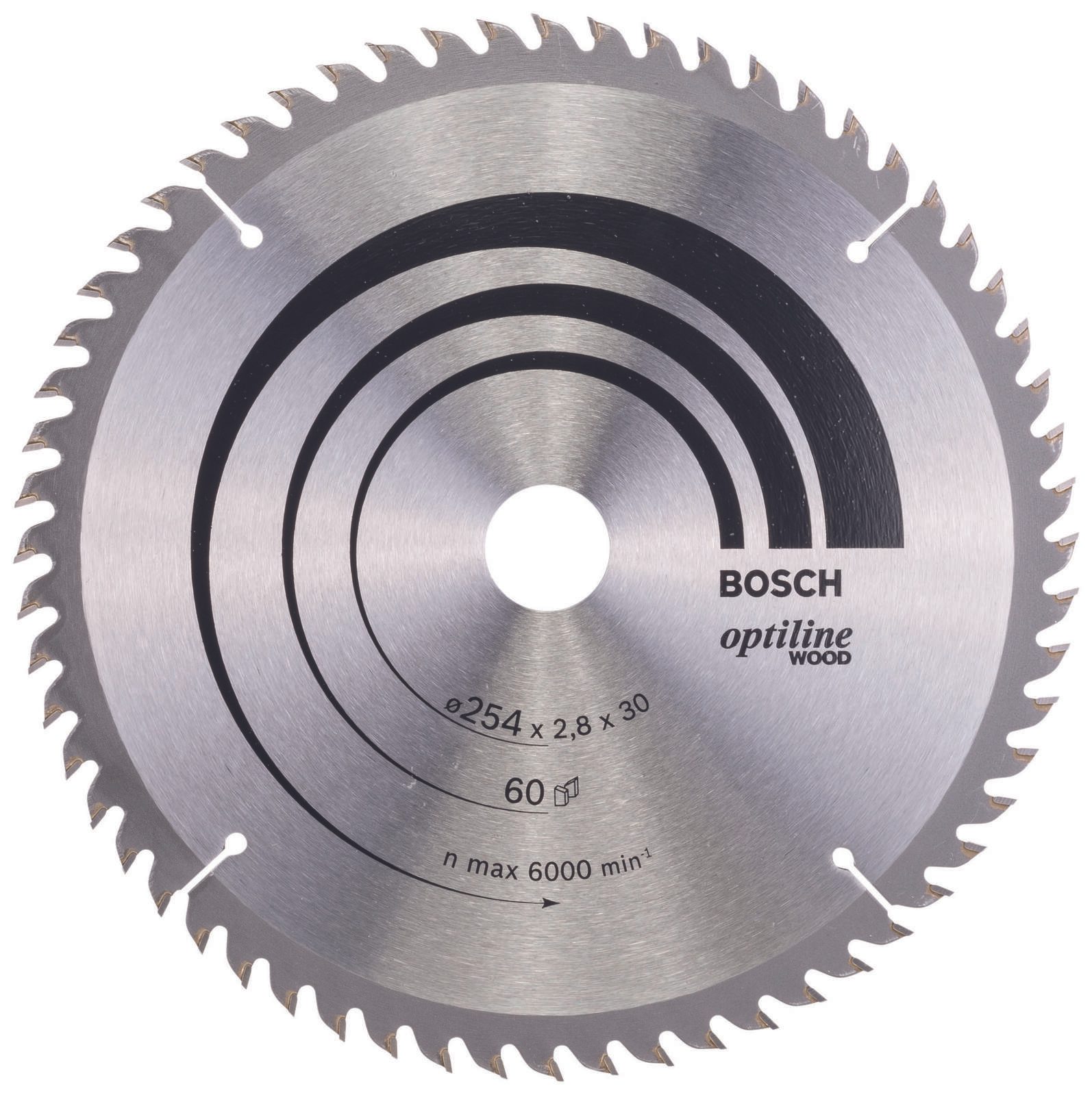BOSCH Optiline Wood Kreissägeblatt 1 St.