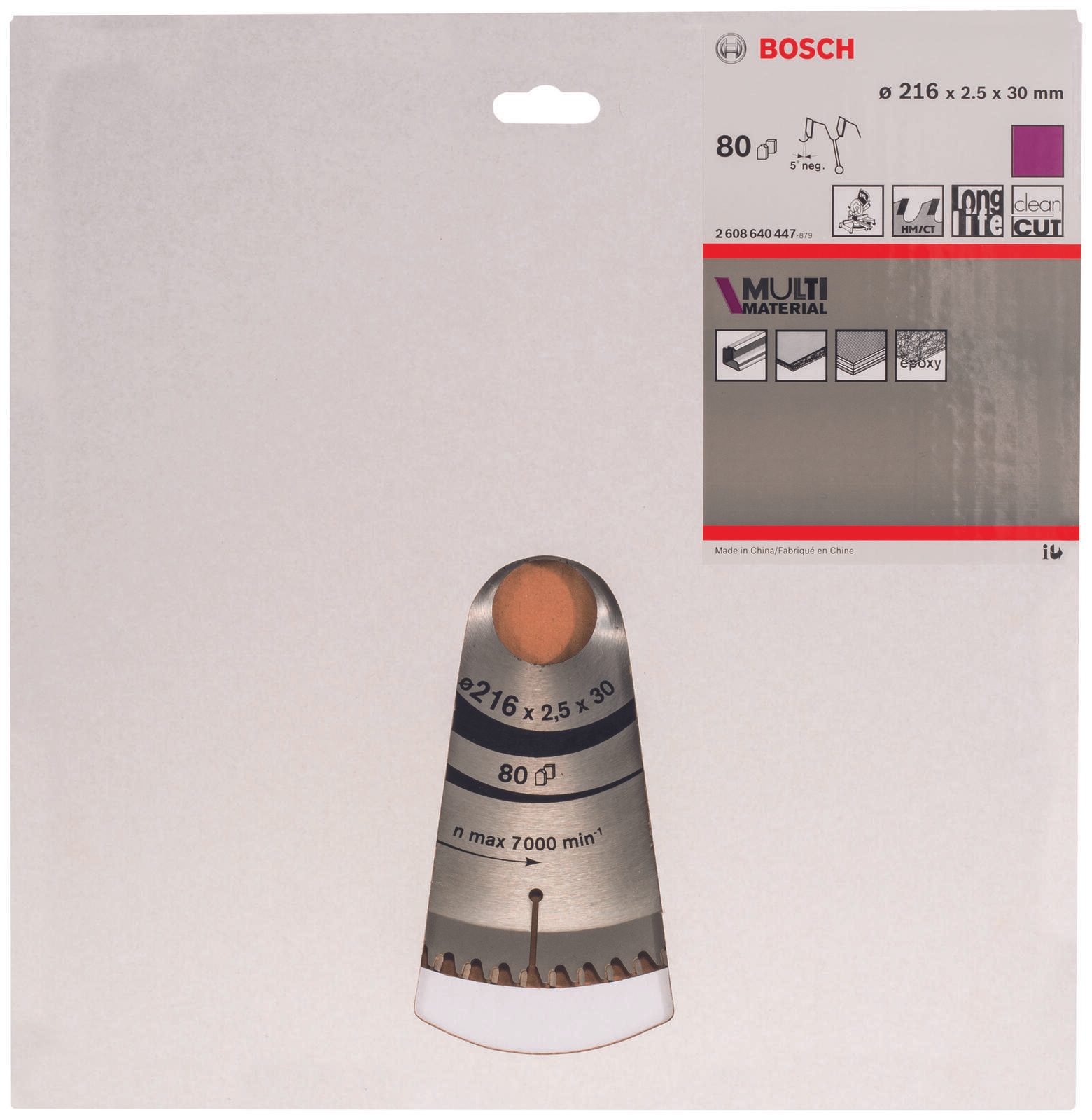 BOSCH Multi Material Kreissägeblatt 1 St.