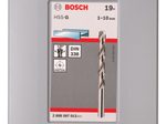 BOSCH Metallbohrer-Set ProBox HSS-G 19-teilig