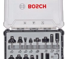 BOSCH Fräser-Set Mixed Set 15-teilig