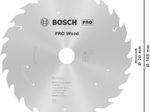 BOSCH Standard for Wood Kreissägeblatt 1 St.