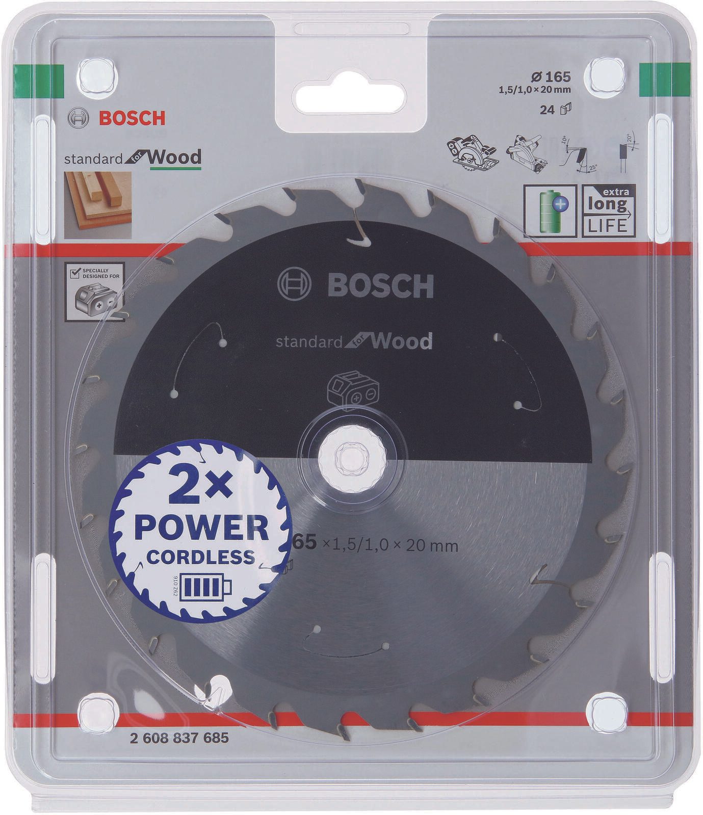 BOSCH Standard for Wood Kreissägeblatt 1 St.