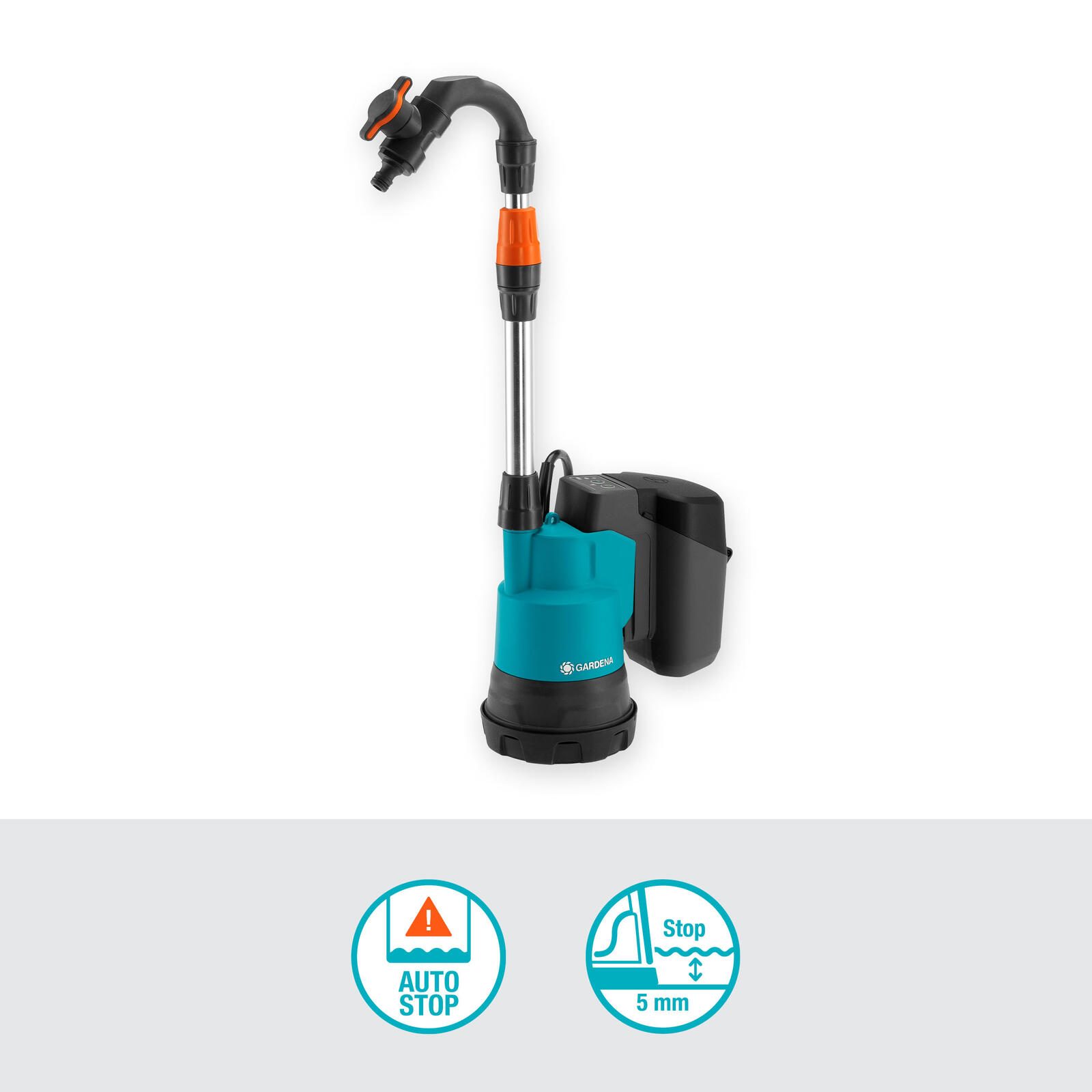 GARDENA Regenfasspumpe 2000/2 Ready-to-Use