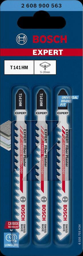 BOSCH Expert T 141 HM Stichsägeblätter 3 St.