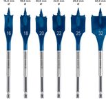 BOSCH Flachfräsbohrer-Set EXPERT Self Cut Speed 7-teilig