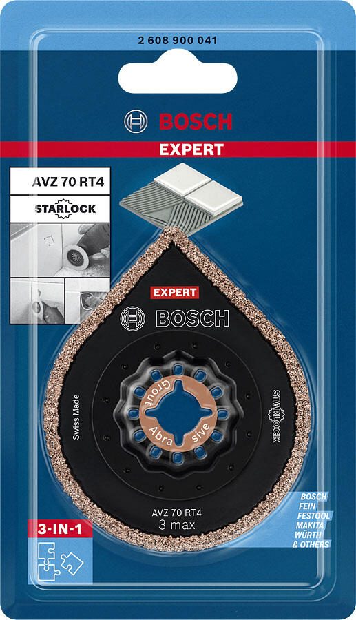 BOSCH EXPERT AVZ 70 RT4 Carbide-RIFF Mörtelentferner 1 St.