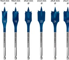 BOSCH Flachfräsbohrer-Set EXPERT Self Cut Speed 13-teilig