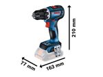 BOSCH Professional Akku-Bohrschrauber-Set GSR 18V-90 C