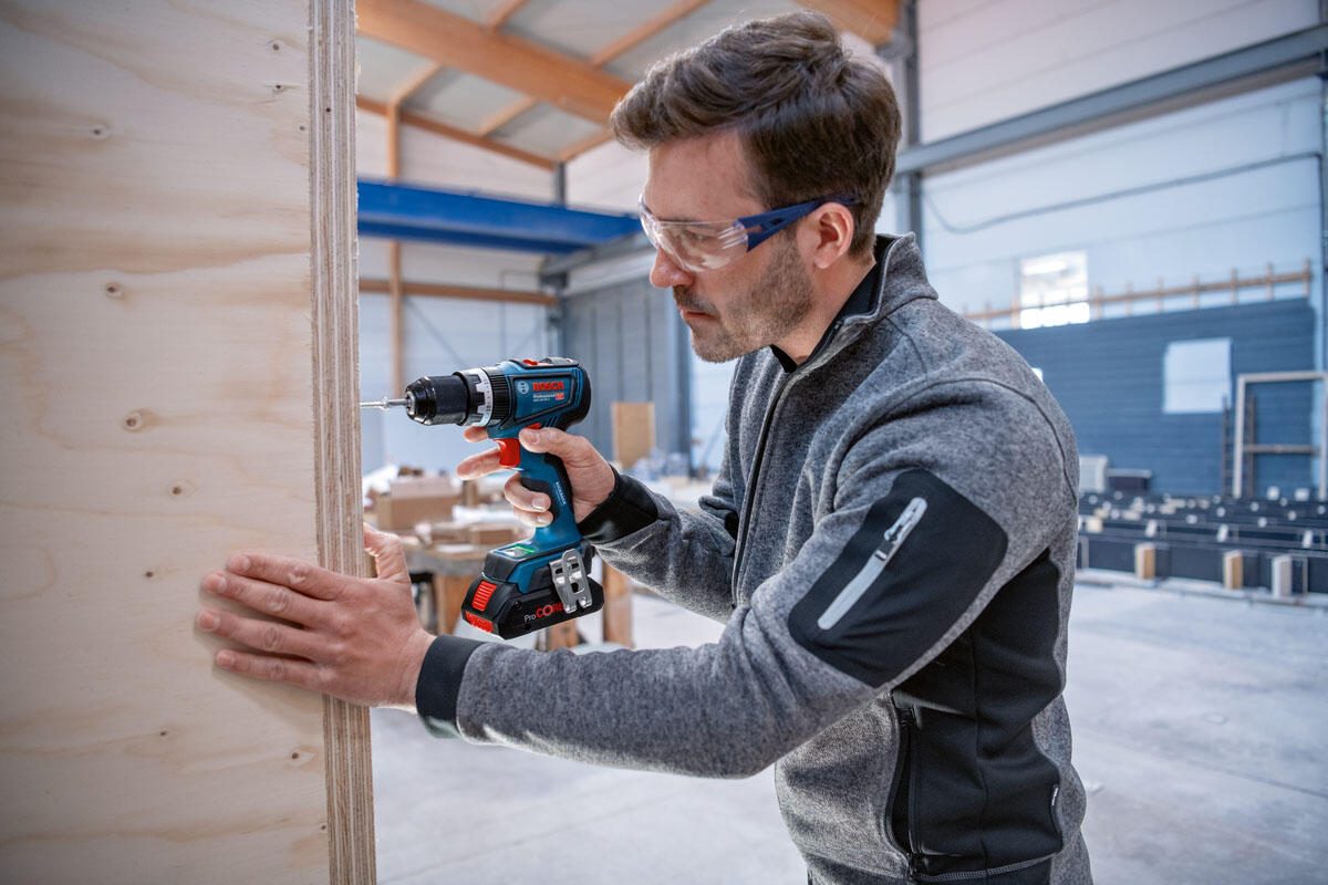 BOSCH Professional Akku-Schlagbohrschrauber-Set GSB 18V-90 C