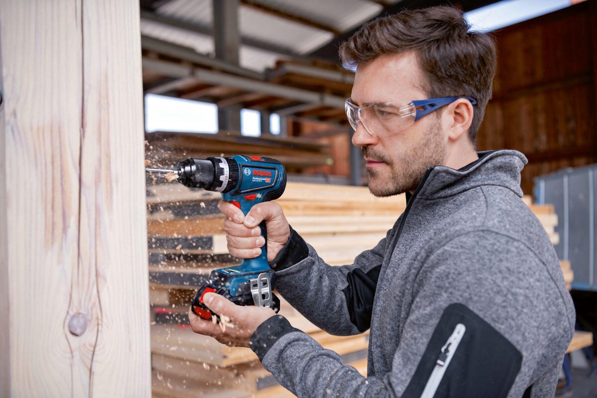 BOSCH Professional Akku-Schlagbohrschrauber-Set GSB 18V-90 C