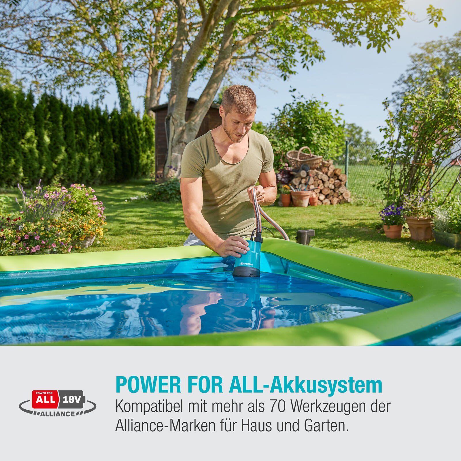 GARDENA Gartenpumpe 2000/2