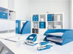 LEITZ Ringbuch 2-Ringe DIN A4 4 cm blau