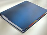 LEITZ Ringbuch 2-Ringe DIN A4 4 cm blau