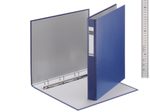 LEITZ Ringbuch 4-Ringe DIN A4 4 cm blau
