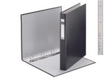 LEITZ Ringbuch 4-Ringe DIN A4 4 cm schwarz