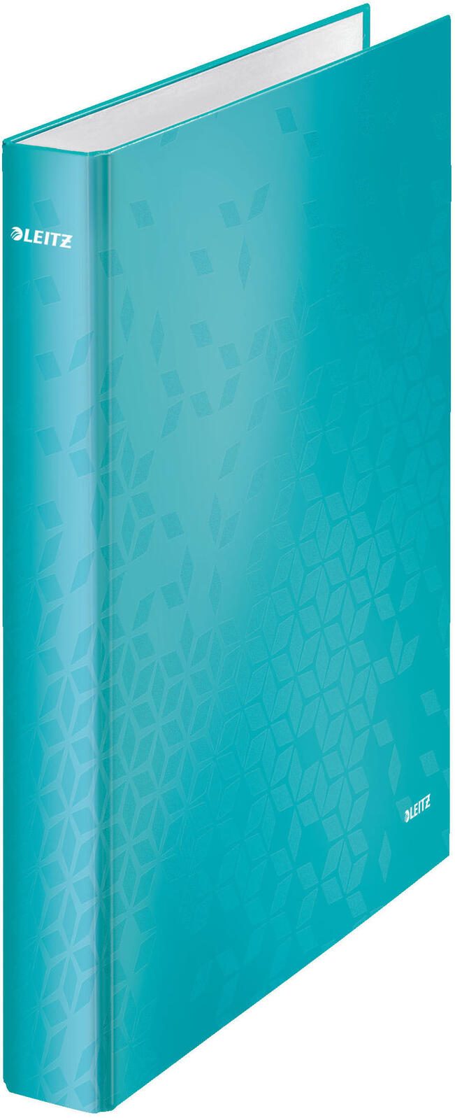 LEITZ Ringbuch 2-Ringe DIN A4 4 cm eisblau