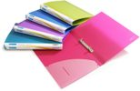 RAPESCO® Ringbücher 2-Ringe DIN A4 3.7 cm grün, blau, pink, violett, hellblau