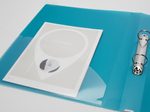RAPESCO® Ringbücher 2-Ringe DIN A4 3.7 cm grün, blau, pink, violett, hellblau