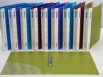 RAPESCO® Ringbücher 2-Ringe DIN A4 3.7 cm grün, blau, pink, violett, hellblau