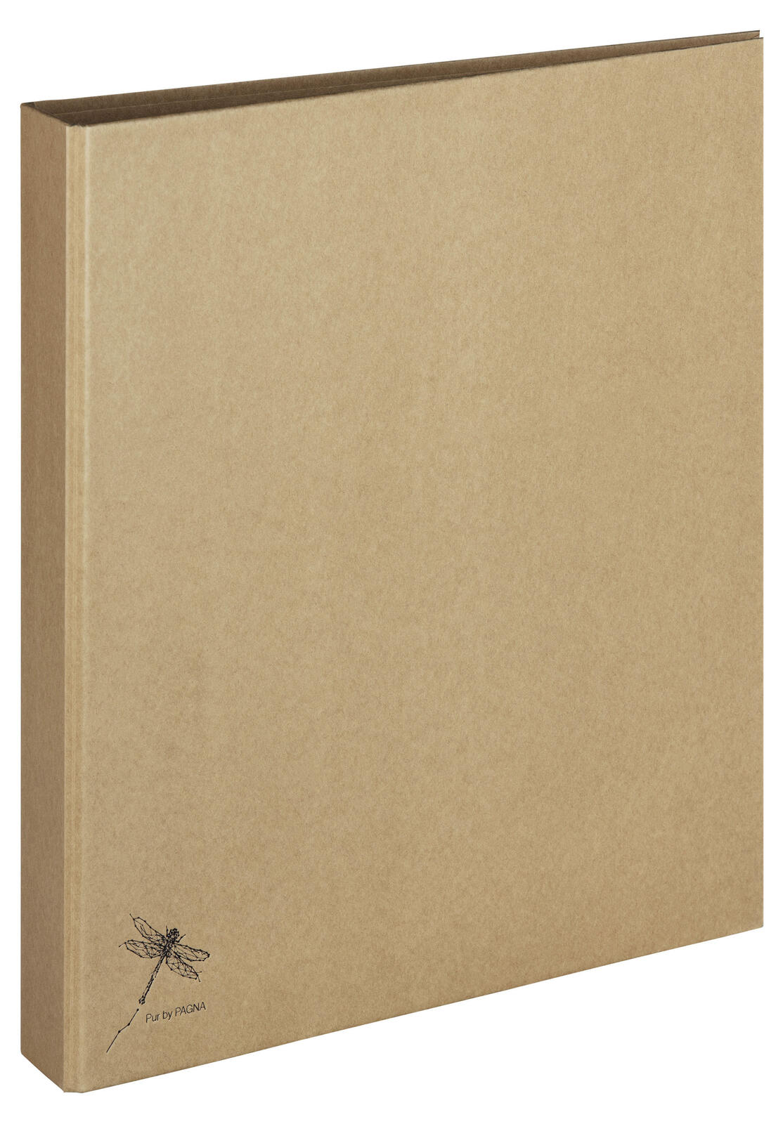 PAGNA Ringbuch 2-Ringe DIN A4 3.8 cm hellbraun