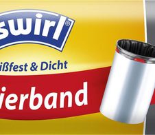 swirl® Müllbeutel Reißfest & Dicht 35,0 l schwarz