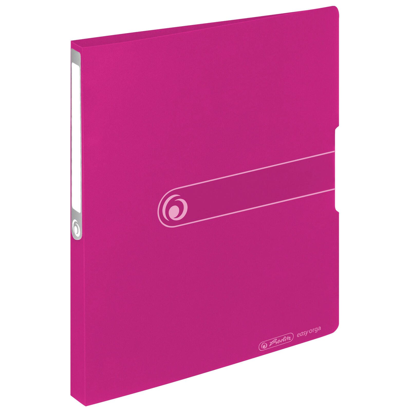 herlitz Ringbuch 2-Ringe DIN A4 2.7 cm pink