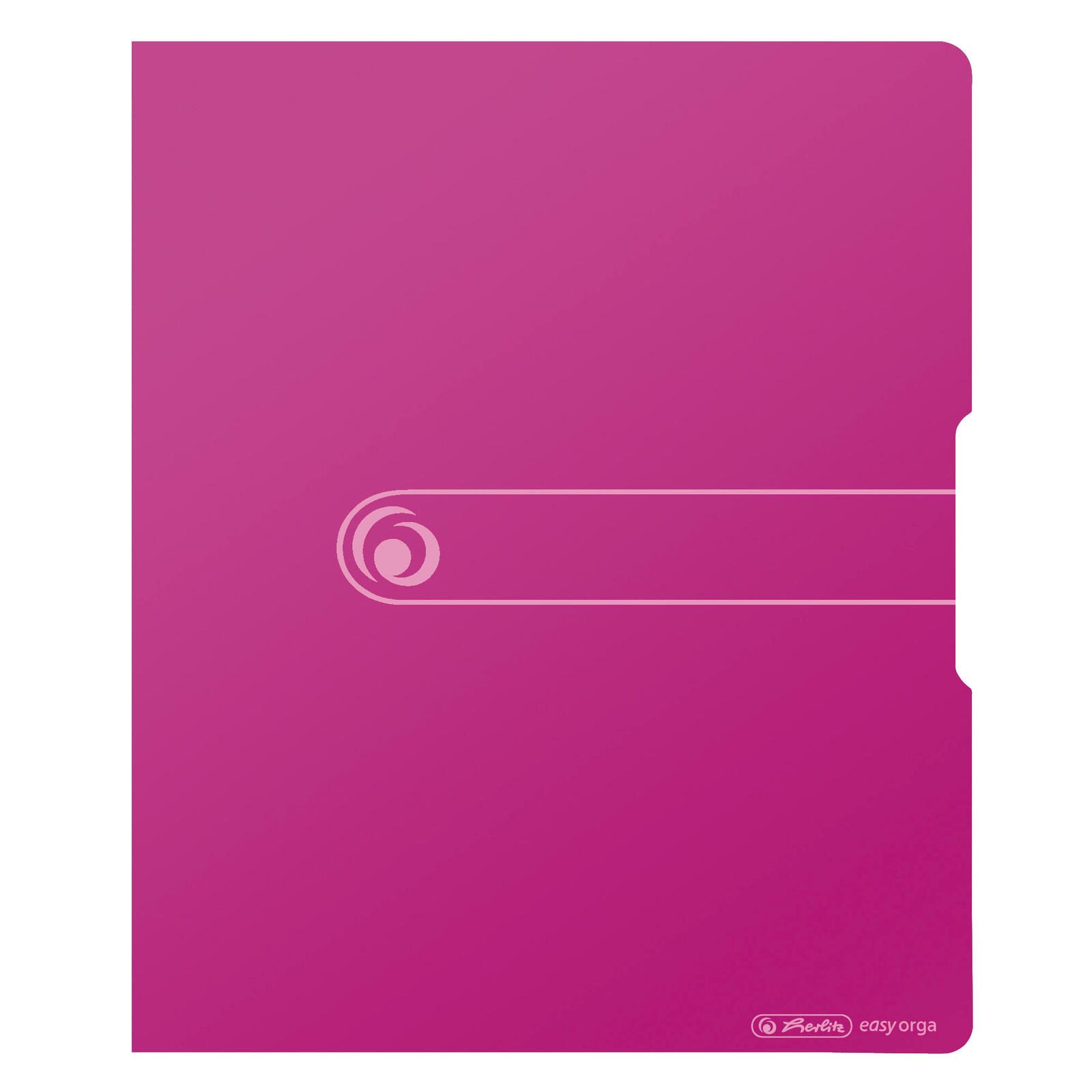 herlitz Ringbuch 2-Ringe DIN A4 2.7 cm pink