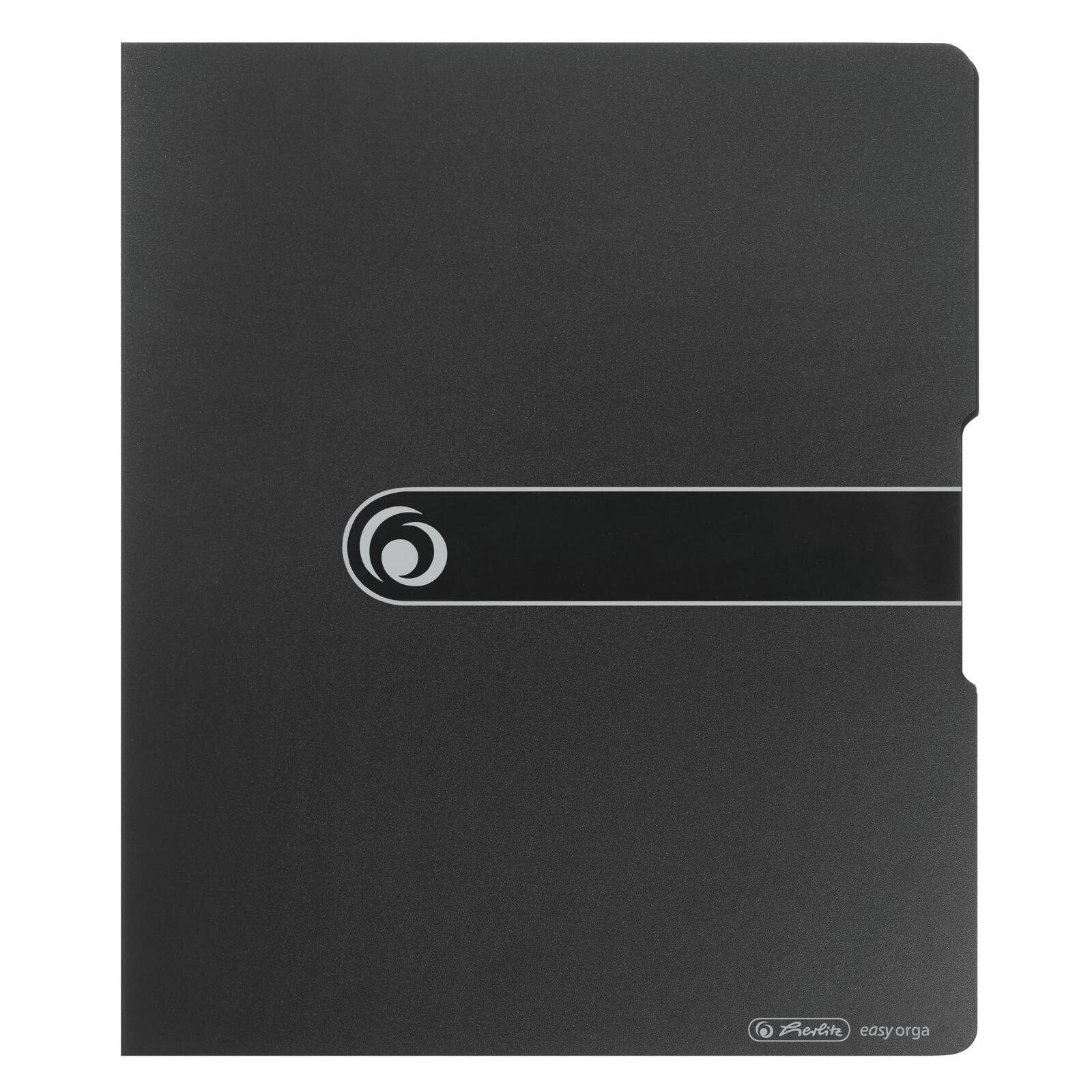 herlitz Ringbuch 2-Ringe DIN A4 2.7 cm schwarz