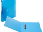 herlitz Ringbuch 2-Ringe DIN A4 3.8 cm blau-transparent