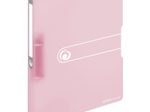 herlitz Ringbuch 2-Ringe DIN A4 3.8 cm rosa-transparent