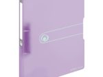 herlitz Ringbuch 2-Ringe DIN A4 3.8 cm lila-transparent