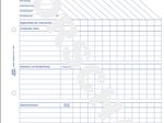 AVERY Zweckform Formularbuch Tages-/Regiebericht DIN A4 2x 40 Seiten